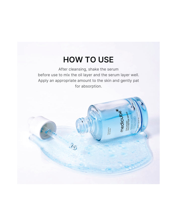 Medicube Hyaluronic Multi Peptide PDRN Serum Korean skincare 30ml / 1.01 fl. oz.