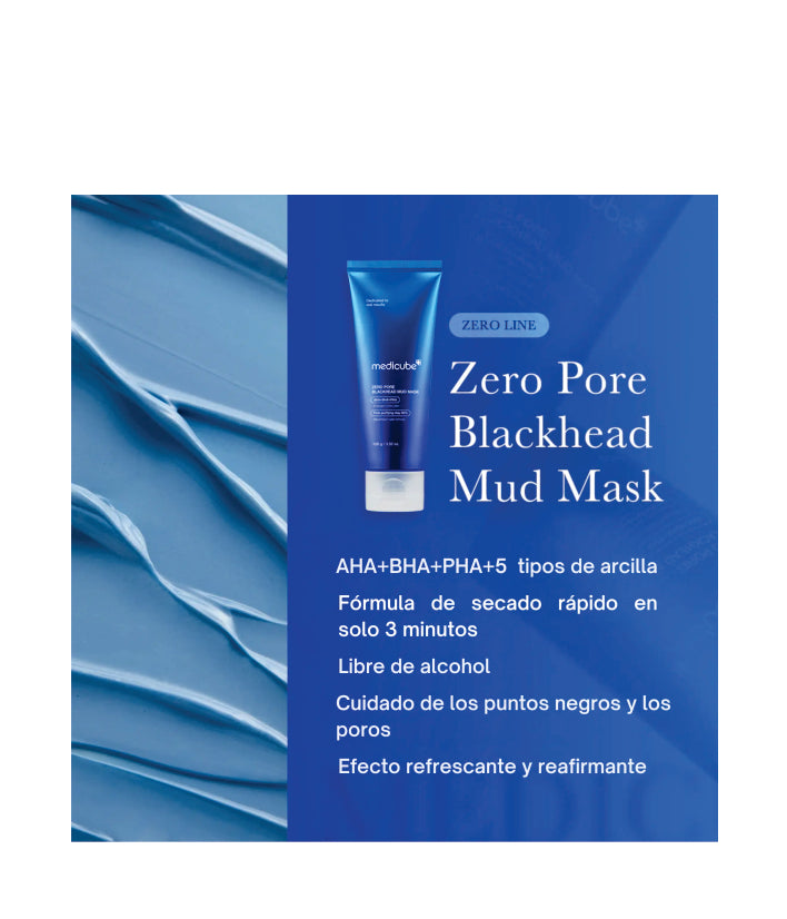 Medicube Zero Pore Blackhead Mud Mask Korean Skincare 100g / 3.52 oz.