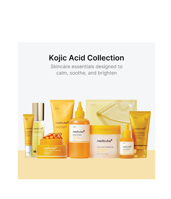 Medicube Kojic Acid Turmeric Overnight Wrapping Mask korean skincare 75ml / 2.53 fl. oz.