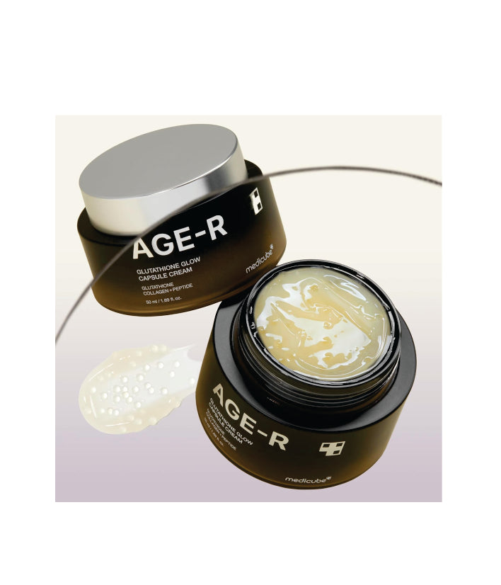 Medicube AGE-R Glutathione Glow Capsule Cream Korean skincare 1.69 fl oz (50 ml)