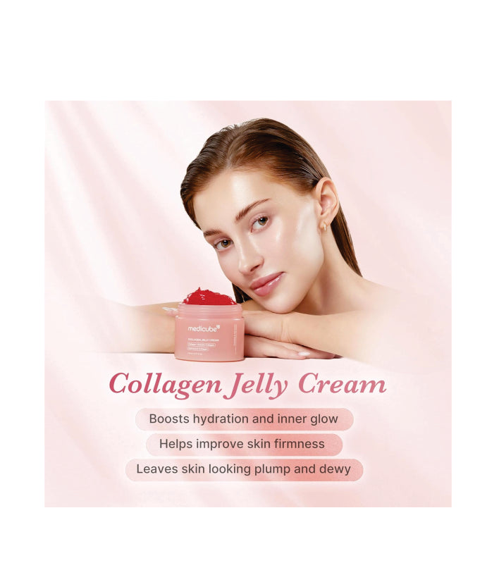 Medicube, Collagen Niacinamide Jelly Cream , Korean skincare (3.71 fl.oz.)