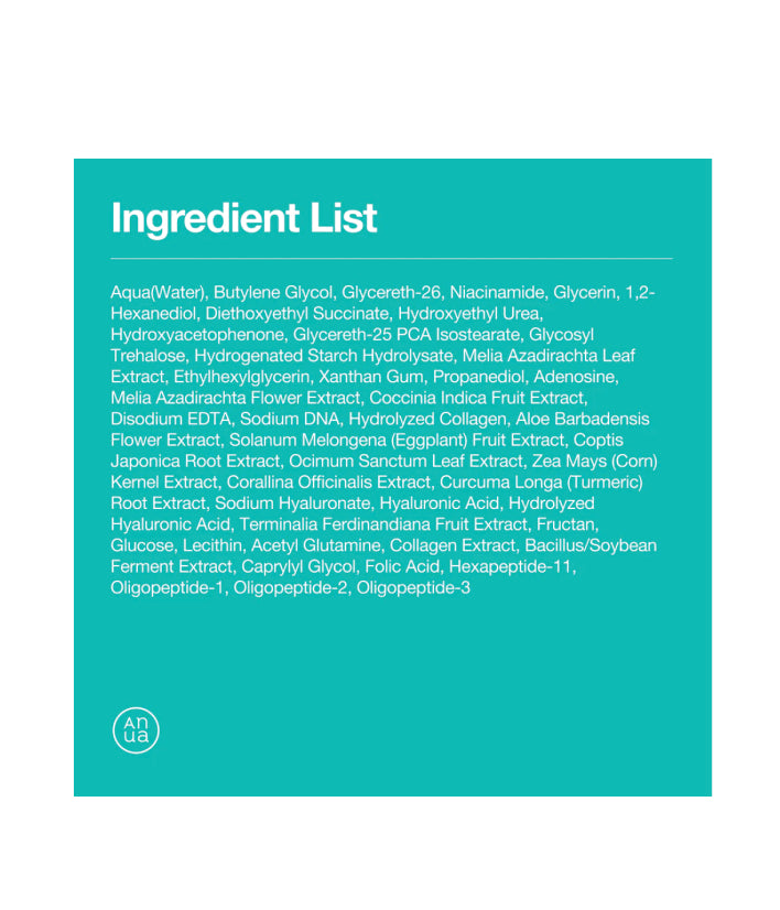 Anua PDRN 100 Hyaluronic Acid Glow Pad Korean Skincare 180ml / 6.08 fl. oz.