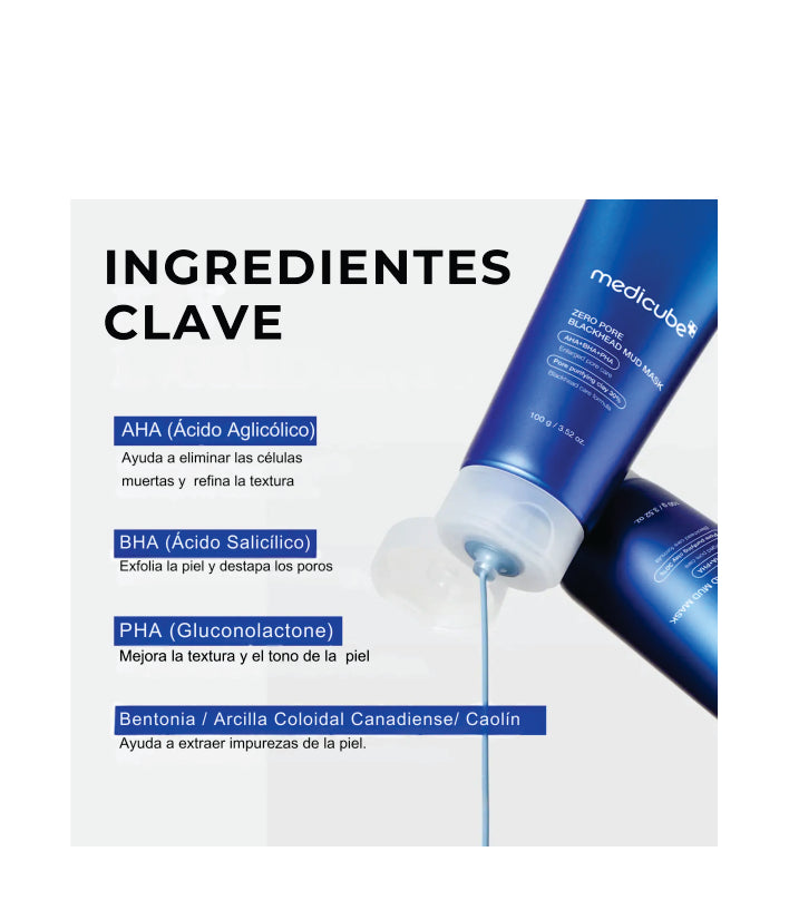 Medicube Zero Pore Blackhead Mud Mask Korean Skincare 100g / 3.52 oz.
